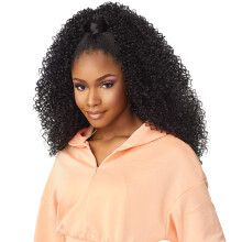 Sensationnel Synthetic Instant Up & Down Pony Wrap Half Wig - UD 3 (1B Off Black)