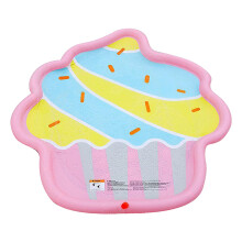 Sprinkler Mat for Kids | Water Play Mat with Splash Pool, Foldable Outdoor Activity for Garden and Camping