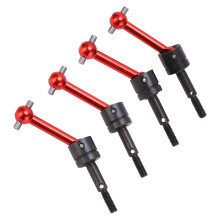 Langlebiger 70mm rotes Antriebswellen CVD-Set für Tamiya TT02 1/10 RC-Car