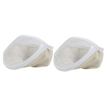 Cat Muzzle Pack of 2 - Transparent Cat Headgear for Biting and Showering, Adjustable Cat Face Protection, Practical Lick Prevention