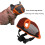 Verstellbare Bulldoggen-Netzmuzzle zum Training, Orange, Größe L 6