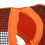 Verstellbare Bulldoggen-Netzmuzzle zum Training, Orange, Größe L 4
