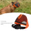 Verstellbare Bulldoggen-Netzmuzzle zum Training, Orange, Größe L 7