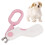 Mini Haustier Nagelknipser mit LED-Licht, Pink, 10,5x6cm 14