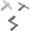 Metall Standard Drum Tuning Key Replacement Accessory for Drummers Percussionists T Type Compatible with 5 Lug Drums 3