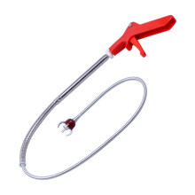Toilettenreinigungswerkzeug Flexibler Grabber mit Vier Krallen für Effektive Abflussreinigung von Haaren und Fremdkörpern
