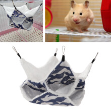 Kleintier-Winterhängematte für Hamster & Kaninchen 30x30cm