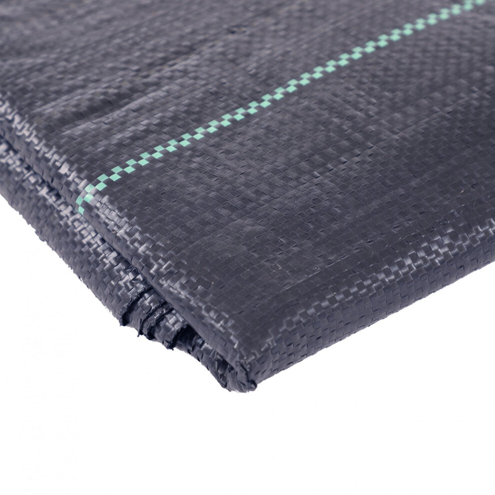 Oypla 1M X 10M Heavy Duty Weed Control Ground Cover Membrane Sheet