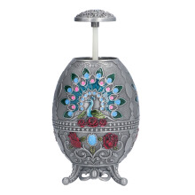 Vintage-Pfau Relief Zahnstocherspender & Flaschenöffner-Kombination