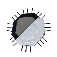 Dog Cage Cover for Pet Cages and Playpens, Black Silver-Coated Oxford Fabric, Outdoor Use, Fits Most Dog Sizes