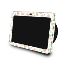 Hautkompatibel mit Amazon Echo Show 8 (3. Generation 2023)  Neutrale Blumen  Premium 3M Vinyl-Schutzhlle  einfach anzubringen | Hergestellt in de