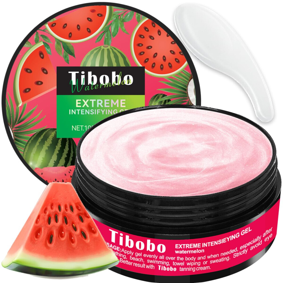 Photos - Sun Skin Care Tibobo Intensive Tanning Gel, Browning Tan Accelerator Cream, Outdoor Indoor Sun Tanning Oil Lotion with Carrot, Fast Deep B