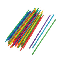 100 Pieces Wooden Rhythm Sticks Colorful Percussion Instruments for Musical Crafts Long Round Chime Bars 12 Inch