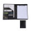 A4 PU Leather Portfolio Folder with Clipboard, Business Document Holder, Includes Notepad and Organizer 1
