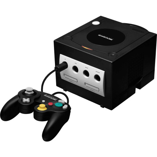 Nintendo Nintendo Gamecube Systemkonsole     Tiefschwarz (erneuert)