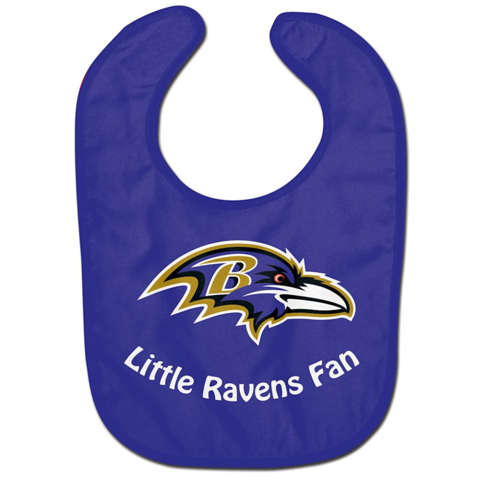 Baltimore Ravens All Pro Little Fan Baby Bib Wincraft