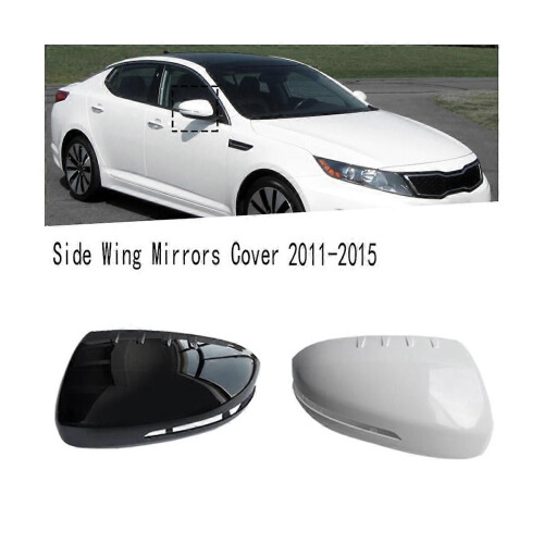 Coque de rétroviseur noir pour Kia K5 2011-2015 1