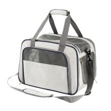 Transport Box Dog Cat Carrier - 2-in-1 Soft-Sided Backpack for Small Medium Puppies and Cats, Lightweight Portable Design