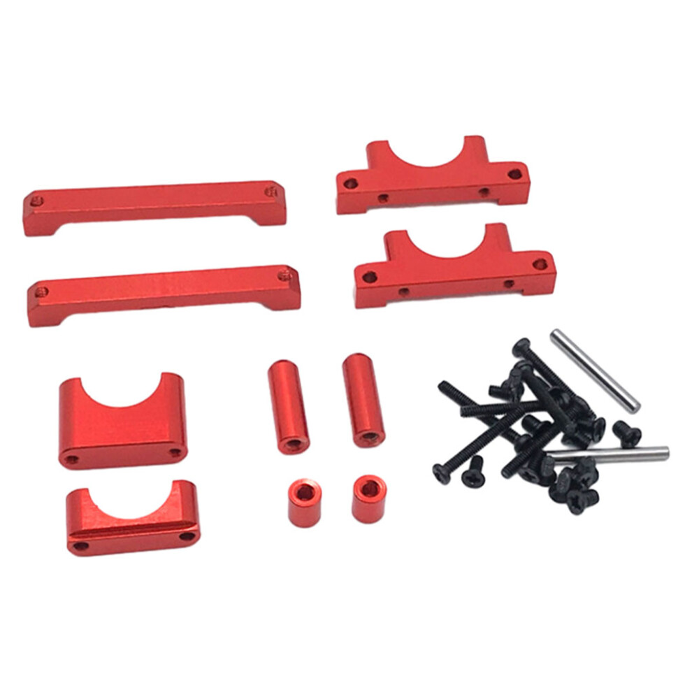 (red) RCGOFOLLOW Hardcore Frame Chassis Kit For 1/18 Wltoys A949 On-Road-image-OPC-PK5QD85-NEW