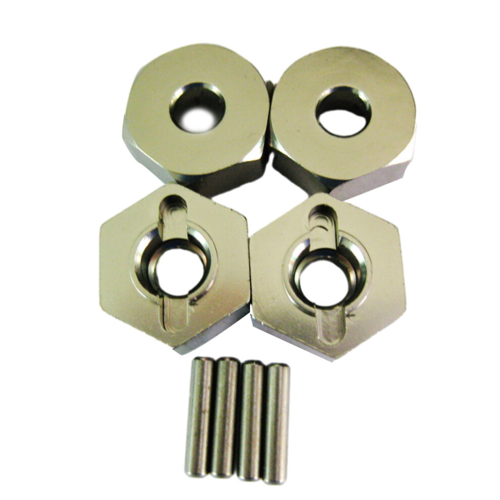 (Titanium) 4piece 12mm Wheel Hex Hub Adapter 5mm Thick For Axial Rock Racer-image-OPC-PK5QCQV-NEW