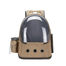 Transport Box Dog Pet Carrier Bag Portable Breathable Foldable for Cats and Dogs Outdoor Travel Backpack 15x10x10 Inches