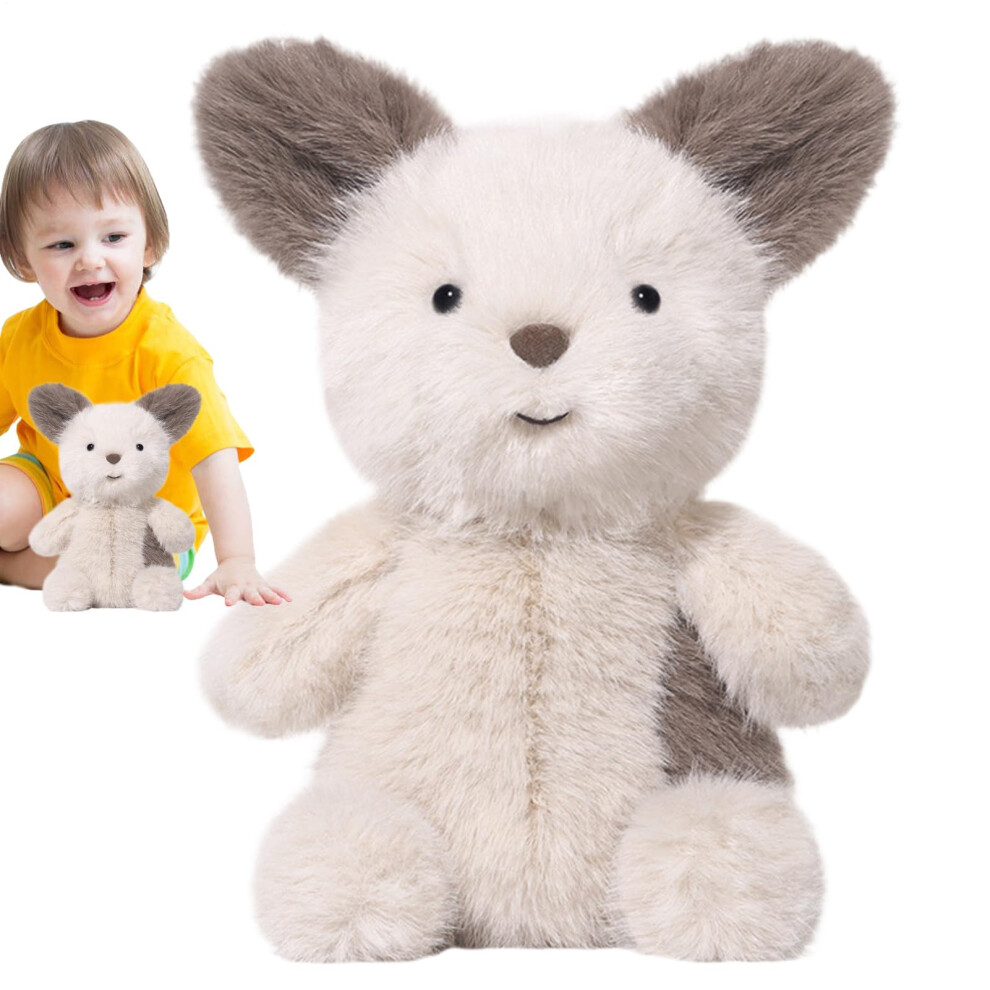 Stuffed Dog Toy - Cute Soft Plush Dog for Kids, Babies, Adults, Family Birthdays, and Sleep Companion, 12 Inches-image-OPC-PK5QKMB-NEW