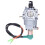 LED-Tischlampe Dimmbar Touch-Control 12W Einstellbare Helligkeit Weiß-Finish 13