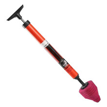 Toilet Cleaner 2025 New Toilet Plunger for Clogged Bathtub and Shower Floors, Red Bathroom Gadget, One Size