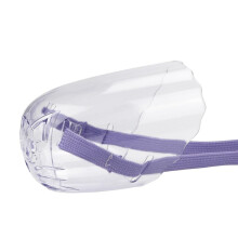 Cat Muzzle AntiBite Medium Transparent PVC Muzzle For Cats And Small Animals Skin-Friendly During Bathing
