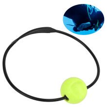 Taucher-Scuba-Tank-Signal-Knocker-Ball – Robuster gelber Ball mit schwarzem Gurt