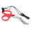 Tauchscherenset aus Edelstahl mit Lanyard, Rot 14