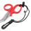 Tauchscherenset aus Edelstahl mit Lanyard, Rot 6