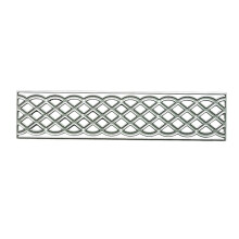 Rectangular Metal Die Cuts, Fan-Shaped Embossing Stencils for Scrapbooking, Birthday Cards, Craft Supplies