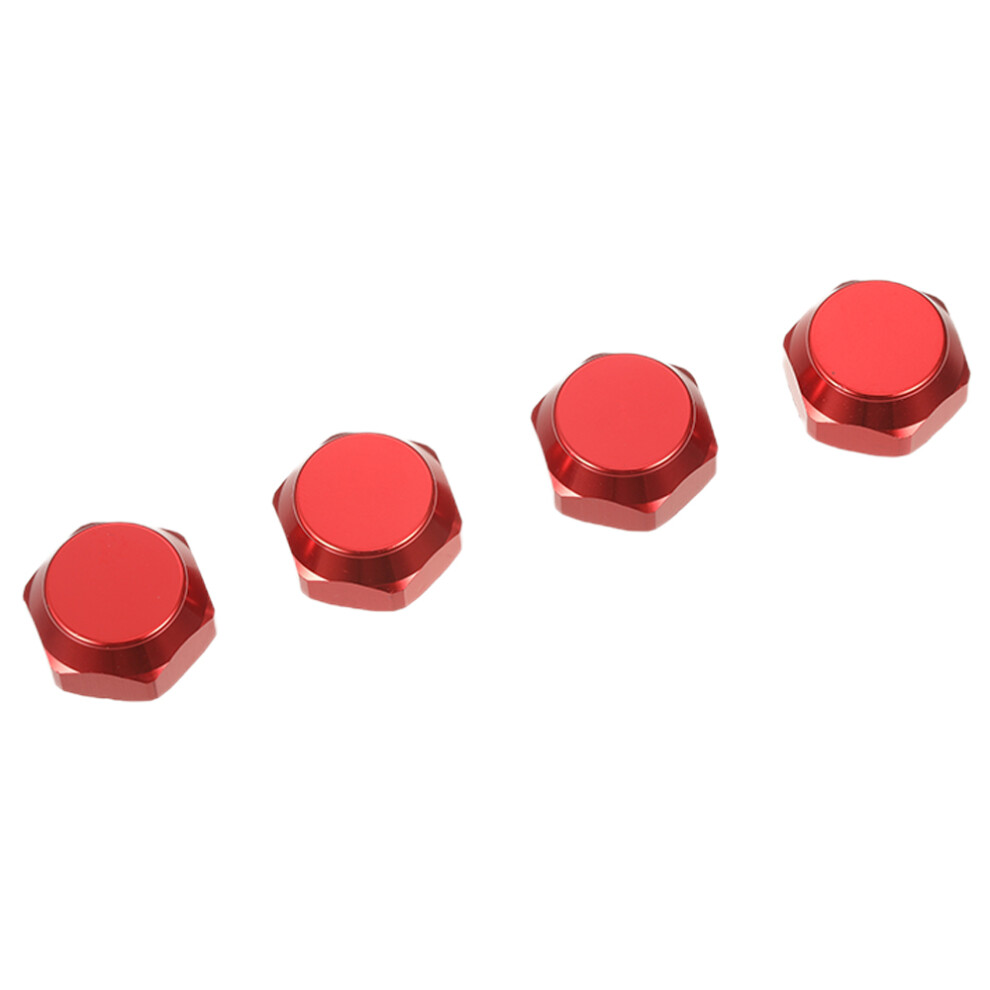 (Red) RCGOFOLLOW Tyre Nut RC Car Part Rust-proof And Durable Rc Tyre Nut For-image-OPC-PK5QXVJ-NEW