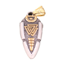 (gold pendant) Versatile Style Classic Pendant Necklace For Men Any Occasion