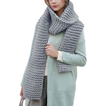 (Grey) Winter Look Soft And Comfortable Scarves Thoughtful Gifts Women Winter