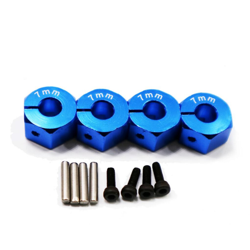 (Dark Blue) RCGOFOLLOW Strong Wheel Hex Mount For 1/10 HPI VENTURE Crawler-image-OPC-PK5RNP9-NEW