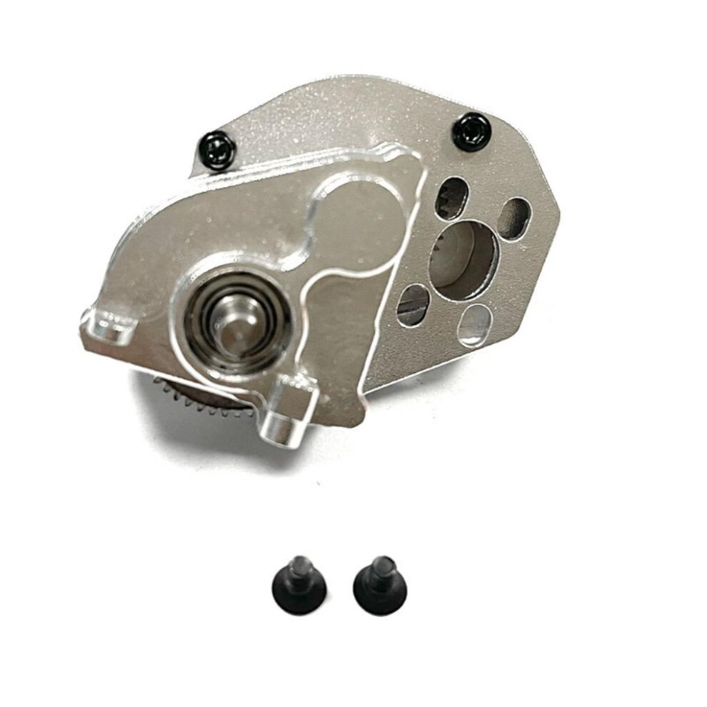 (Silver) RCGOFOLLOW CNC-machined Reduction Gear Box For 1/24 AXIAL SCX24-image-OPC-PK5RNQJ-NEW