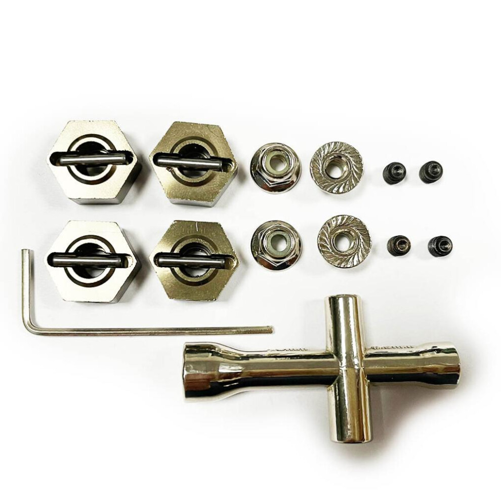 (Titanium) Strong Wheel Hex Mount Adapter For 1/10 ARRMA SENTON 3S Short Course-image-OPC-PK5RQ2K-NEW