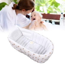 Tragbarer Baby-aufblasbadewanne 90x55x30cm mit Bärenmuster
