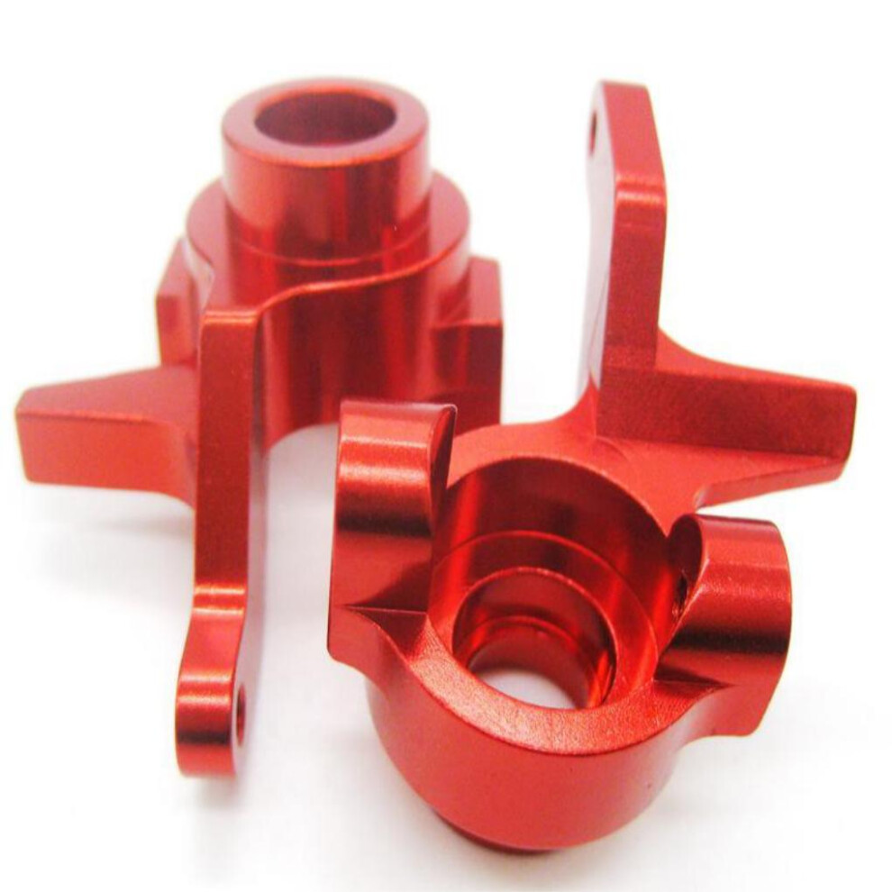 (Red) Aluminum Alloy Durable Steering Hub Carrier For 1/10 HIMOTO E10MTL RC-image-OPC-PK5RSFM-NEW