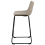 Beliani Set of 2 Bar Chairs FRANKS Beige 6