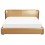 Beliani Bed Leather PARIS 180 x 200 cm (EU Super King) Gold 6