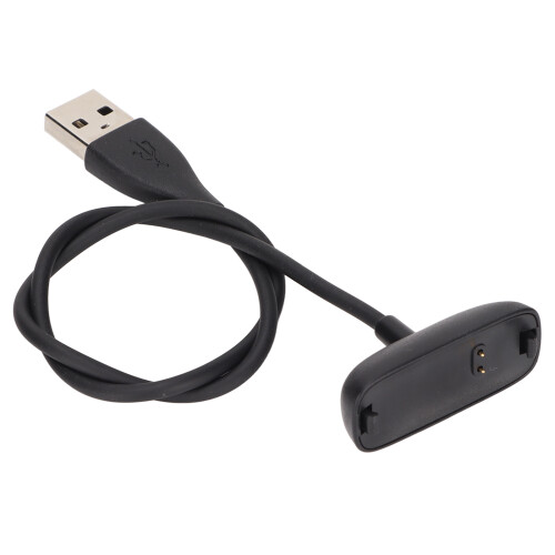 Ladekabel für Fitbit Inspire 2, 30 cm schwarzes USB-Ladekabel