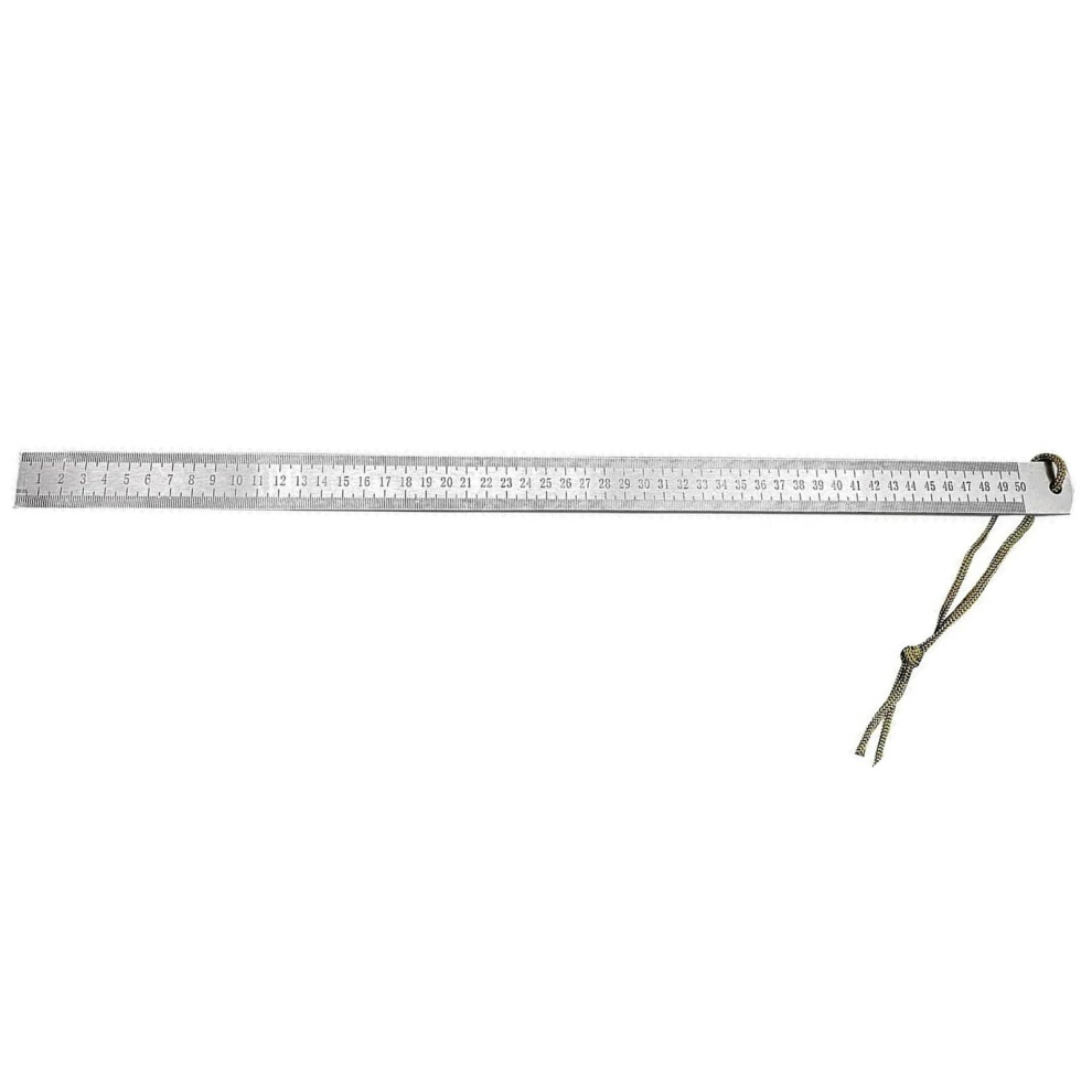 Stainless Steel Ruler 5Mm - Rust-Resistant Measuring Tool For Classroom And Craft Projects 6447073165597