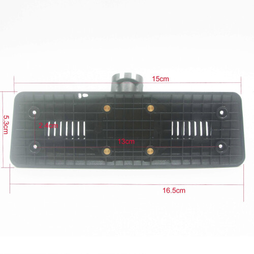 Support de plaque arrière de rétroviseur + bras de fixation pour caméra de tableau de bord pour DVR 2