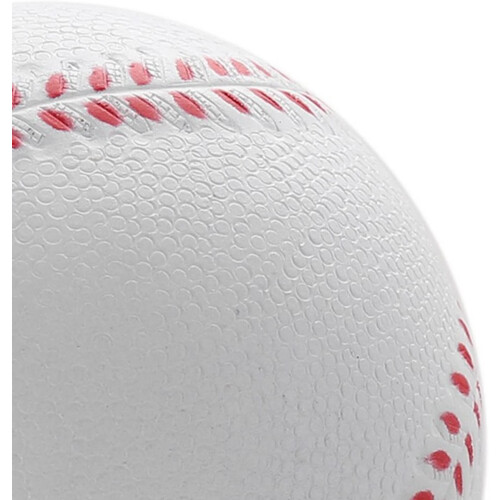 Elastic Solid Soft PU Baseball for Training and Competitions, 6.3cm White Practice Ball for Games and Gifts 1