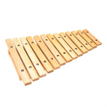Wooden Xylophone 13 Tone Kids Musical Instrument Hand Knock Percussion Toy for Early Learning and Development