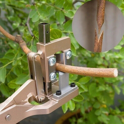 Manual Hand Pruning Shears for Grafting, Heavy-Duty Garden Tree Cutting Scissors, Durable Vegetable Grafter Tool 2