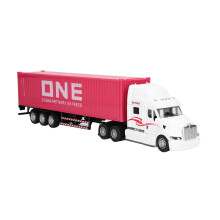 kostbares 1:48 Pink Container Traktor Modell mit Licht & Ton für Kinder
